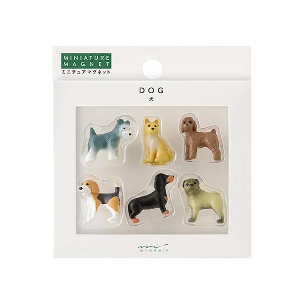 Midori Magnet Sets Dog 6pc