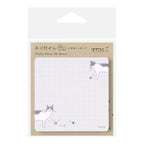 Midori Memo & Message Sticky Note - Ball & Cat - 30 Sheets