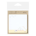 Midori Memo & Message Sticky Note - Coffee & Dog - 30 Sheets