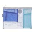 Midori Mesh Pen & Tool Pouch - Blue