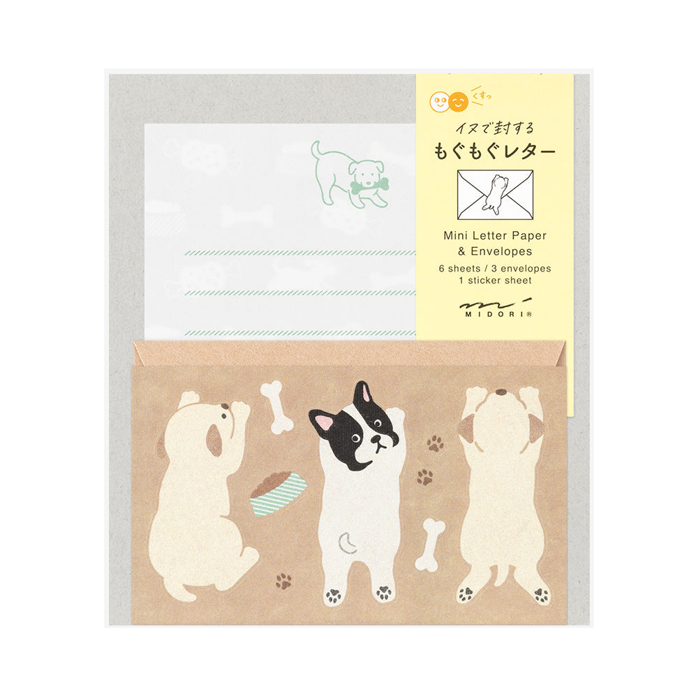 Midori Message Letter Set - Dog