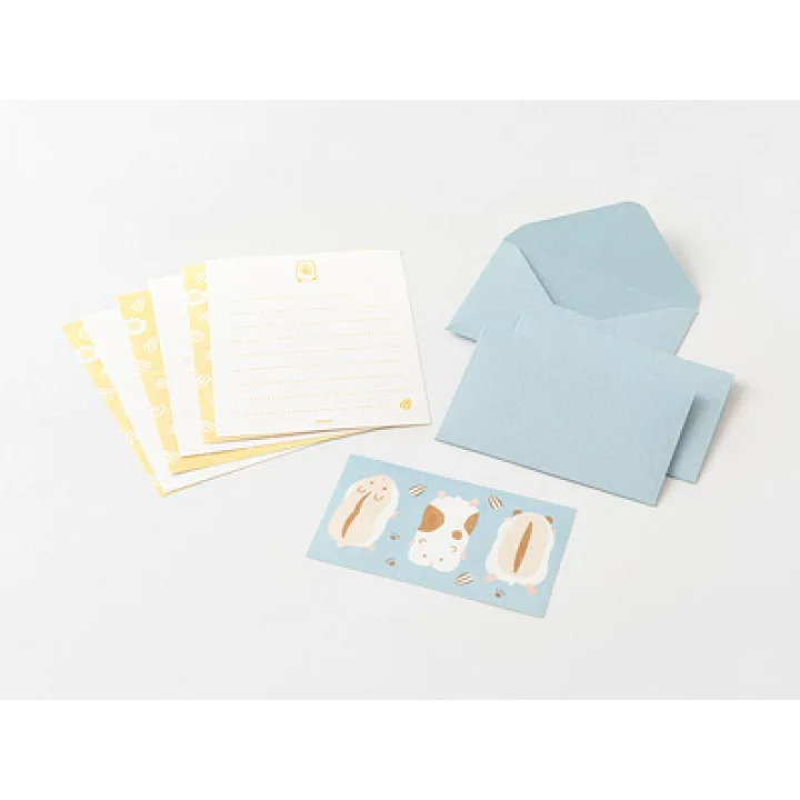 Midori Message Letter Set - Hamster