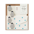 Midori Mini Letter Set with Animal Stickers Penguin