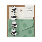Midori Mini Letter Set with Animal Stickers Panda