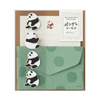 Midori Mini Letter Set with Animal Stickers Panda