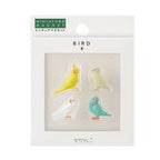 Midori Mini Magnet Bird 4pc