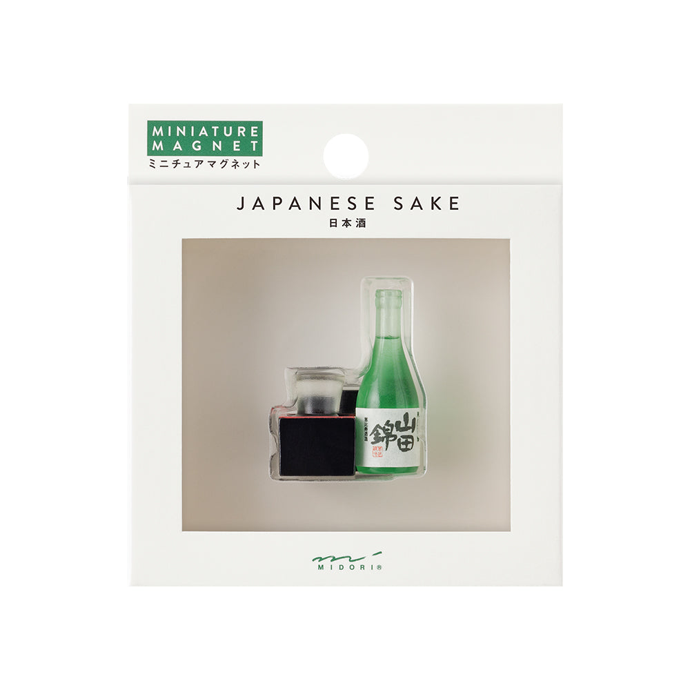 Midori Miniature Magnet - Japanese Sake