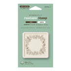 Midori Paintable Pre-Inked Stamp Soft Colour - Floral Ornament