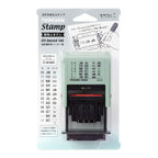 Midori Paintable Rotating Date Stamp - Party Animals
