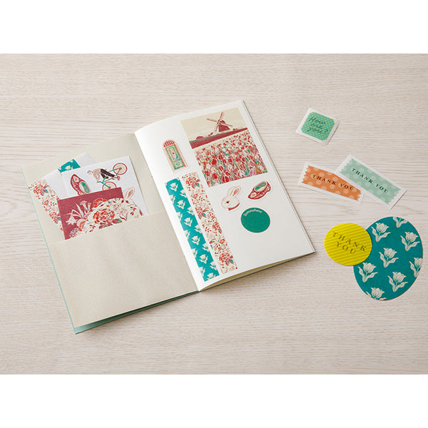 Midori Peelable Sticker Book - 20 Pages
