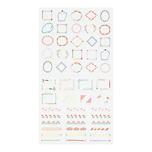 Midori Planner Sticker Date Marker Ornament