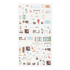Midori Planner Sticker Margin Interior