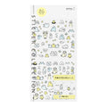 Midori Planner Sticker Ruled Line Monster
