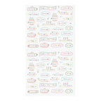 Midori Planner Sticker Words Anniversary