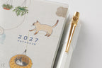 Midori Pocket Diary A6 Cat 2027