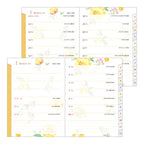 Midori Pocket Diary A6 Country Time Flower 2027