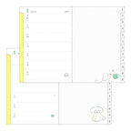 Midori Pocket Diary B6 Dog 2027