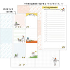 Midori Pocket Diary B6 Slim Ojisan 2027