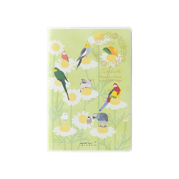 Midori Pocket Diary <Mini> Bird 2026