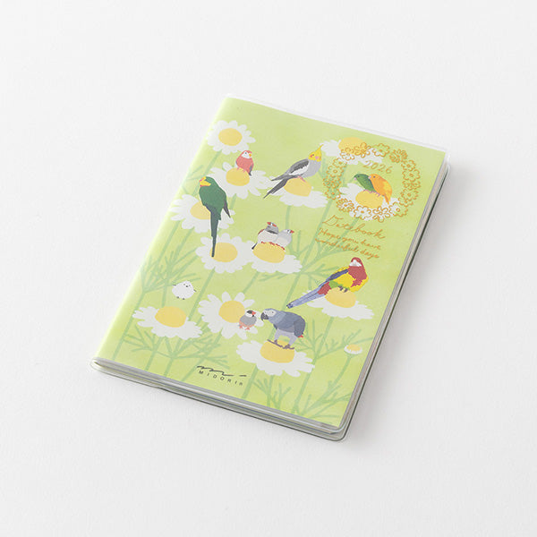 Midori Pocket Diary <Mini> Bird 2026