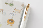 Midori Pocket Diary Mini Cat 2027