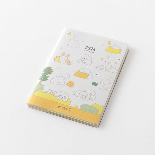 Midori Pocket Diary <Mini> Dog 2026