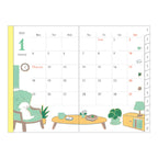 Midori Pocket Diary Mini Dog 2027