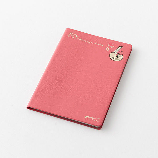 Midori Pocket Diary <Mini> Ojisan 2026