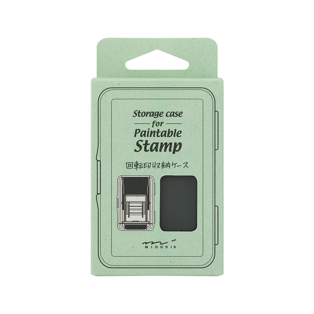 Midori Rotating Stamp Case packaging for paintable stamps