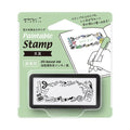 Midori Self-inking Half Stamp