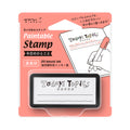Midori Self-inking Half Stamp - Today's Topic