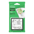 Midori self-inking condition tree smiley face stamp