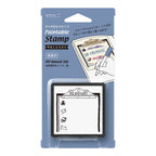 Midori self-inking clipboard to-do list stamp design