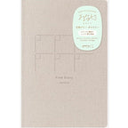 Midori Yuru Log B6 Notebook Free Diary Monthly