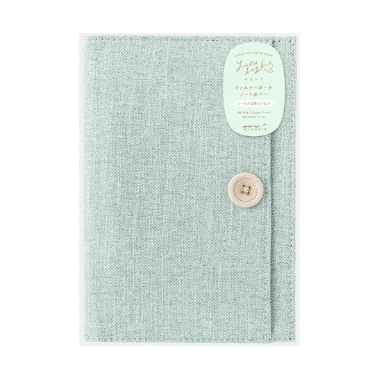 Midori Yuru Log Cloth Cover - B6