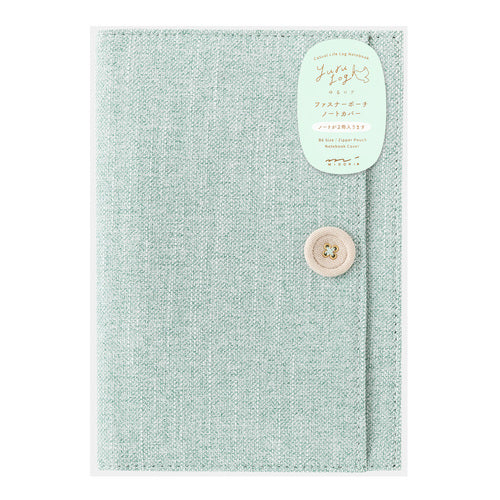 Midori Yuru Log Cloth Cover - B6