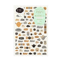 Midori Yuru Log Decoration Sticker - Mini Monster