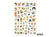 Midori Yuru Log Decoration Sticker Sheet - Animals