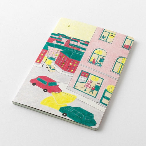 Midori Yuru Log Dot Grid Notebook B6 Everyday Life