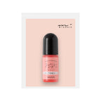 Midori Yuru Log stamp refill ink in coral pink with black cap