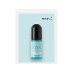 Midori Yuru Log stamp refill ink in teal blue with black cap