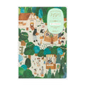 Midori Yuru Log Notebook Forest B6 Dot Grid 5mm