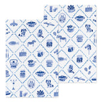 Midori Yuru Log Notebook My Life B6 Blue Nordic