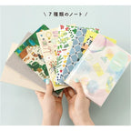 Midori Yuru Log Notebook Scandi B6 Dot Grid 5mm