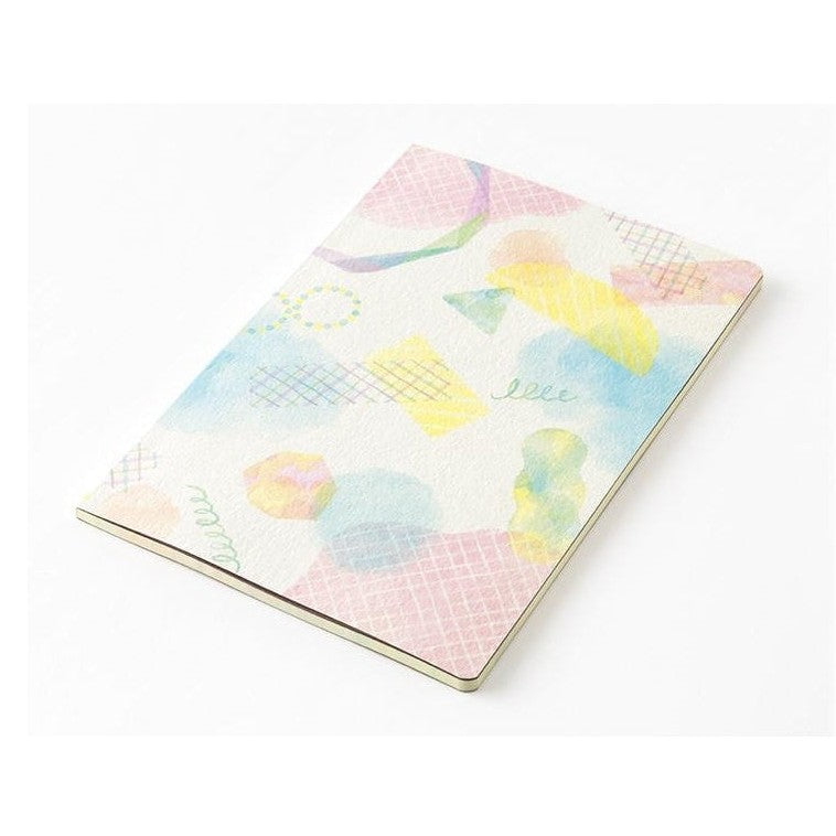 Midori Yuru Log Notebook Water Colour B6 Dot Grid 5mm