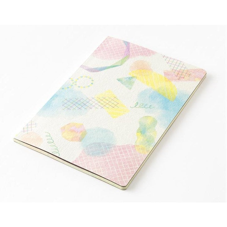 Midori Yuru Log Notebook Water Colour B6 Dot Grid 5mm