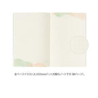 Midori Yuru Log Notebook Water Colour B6 Dot Grid 5mm