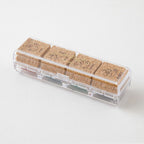 Midori Yuru Log Pre-inked Stamp - Animal Poses