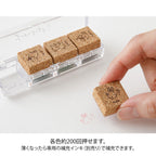 Midori Yuru Log Pre-inked Stamp - Animal Poses