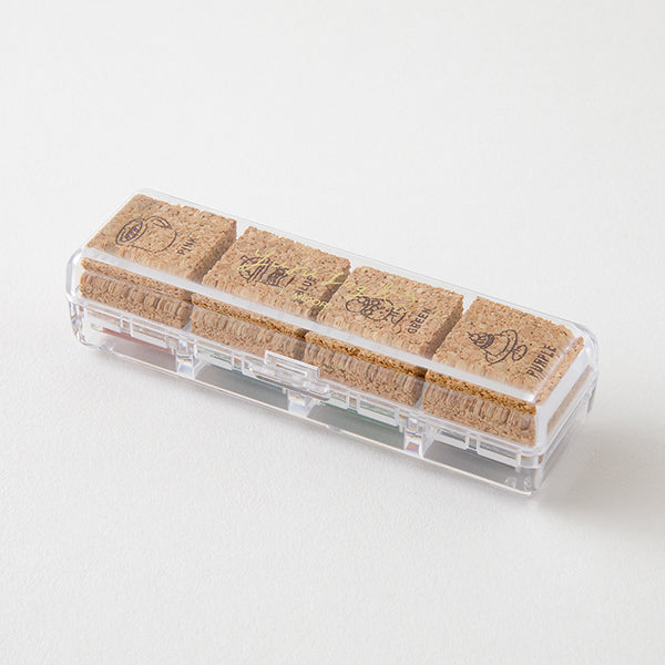 Midori Yuru Log Pre-inked Stamp - Cafe